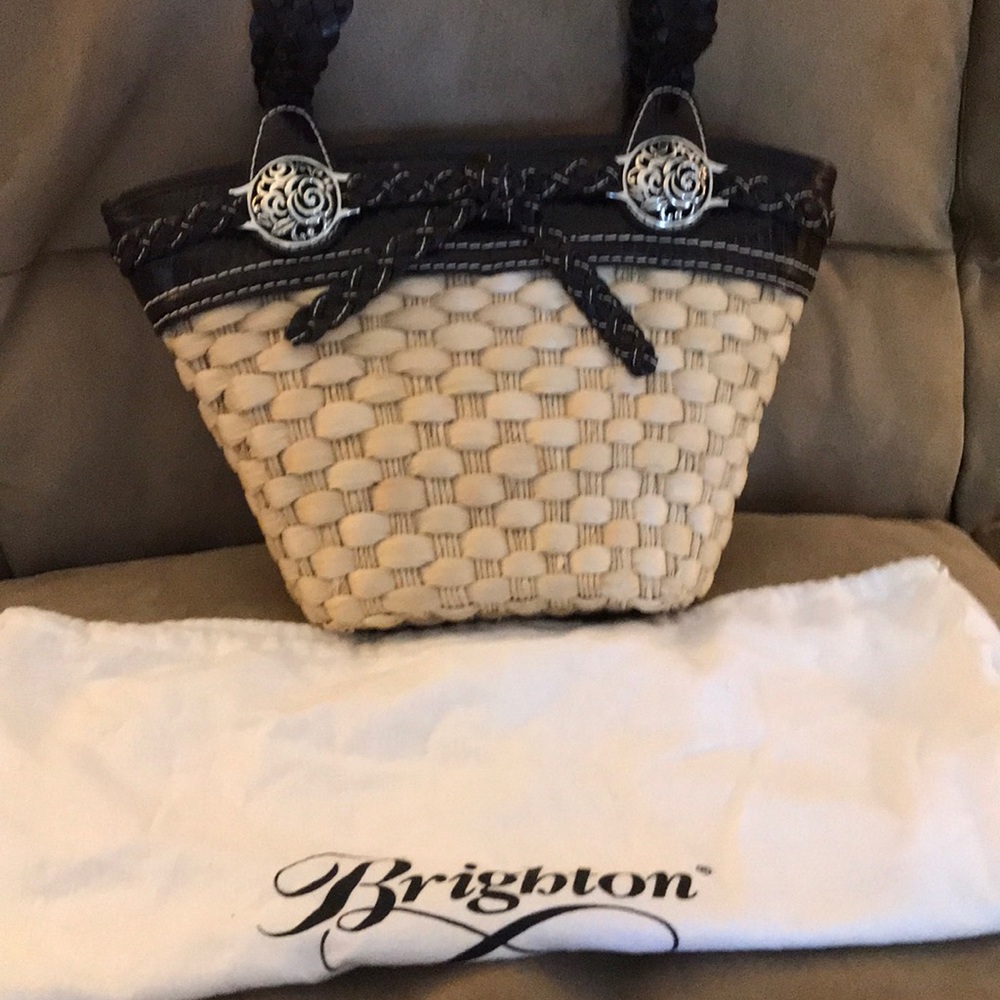 Brighton straw handbag